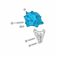 OEM 2018 Jeep Wrangler Generator-Engine Diagram - 56029803AA