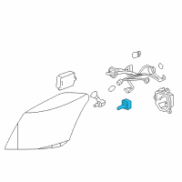 OEM 2004 Cadillac XLR Igniter Diagram - 16530161