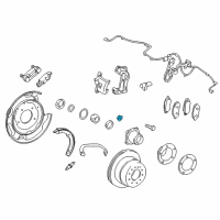 OEM 2016 Lexus LX570 Nut, FLANGE Diagram - 90178-A0057