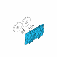 OEM Nissan SHROUD Assembly Diagram - 21483-5Z000