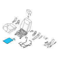 OEM Nissan Leaf Switch-Air-Pump-LH Diagram - 87335-3NF1A