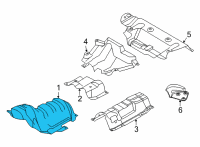 OEM Lincoln Corsair BEARING Diagram - LX6Z-11130-C