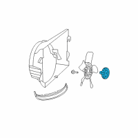 OEM Ram 1500 Classic Clutch-Fan Diagram - 55056840AC