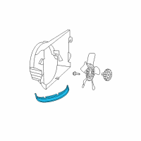 OEM Ram 2500 SHROUD-Fan Diagram - 55056862AB