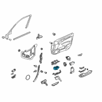 OEM Acura Switch Assembly, Power Window Master Diagram - 35750-TK4-A01