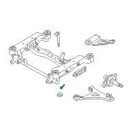 OEM 2006 Infiniti Q45 Bolt Diagram - 54368-AG00B