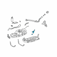 OEM 2005 Toyota Sequoia Fuel Gauge Sending Unit Diagram - 83320-0C011