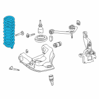 OEM 2001 Ford Ranger Coil Spring Diagram - 5L5Z-5310-KA