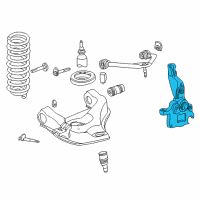 OEM 2007 Ford Ranger Knuckle Diagram - 5L5Z-3105-AA