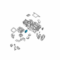 OEM 2013 Nissan Xterra Actuator Assembly Diagram - 27443-ZP01A