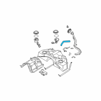 OEM Nissan 350Z Hose-Filler Diagram - 17228-AM61A