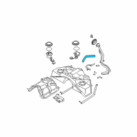 OEM 2006 Infiniti FX45 Hose-Filler Diagram - 17228-AM61A