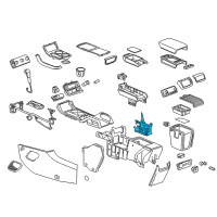 OEM 2008 Buick Enclave CONTROL ASM-A/TRNS Diagram - 23392163