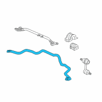 OEM 2011 Honda Accord Spring, Front Stabilizer Diagram - 51300-TA5-A01