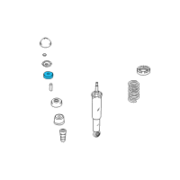 OEM Hyundai Santa Fe Bush-Upper"A" Diagram - 55320-26000