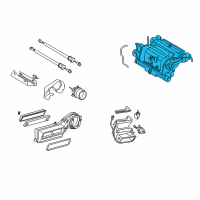 OEM 2005 Dodge Sprinter 2500 Heater Diagram - 5133422AA