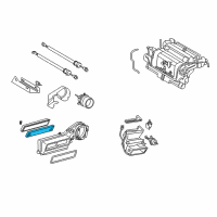 OEM 2005 Dodge Sprinter 2500 Filter-A/C And Heater Unit Diagram - 5103600AA
