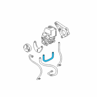 OEM 2002 Chevrolet Camaro Hose Asm-P/S Fluid Cooler Outlet Diagram - 26068526