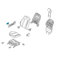 OEM Kia Optima Knob-Front Seat RECLINER RH Diagram - 880262T020VA