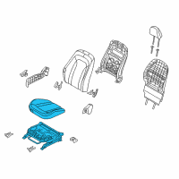 OEM 2011 Kia Optima Cushion Assembly-Front S Diagram - 882032T280AK8