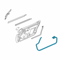 OEM 2008 Dodge Viper WEATHERSTRIP-Front Door SILL Secondary Diagram - 4865564AD