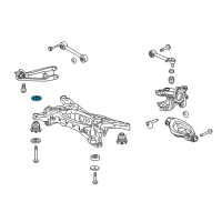 OEM 2011 Honda Pilot Rubber, RR. Sub-Frame Stopper (FR) Diagram - 50361-SZA-A02