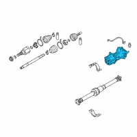 OEM 2020 Nissan Altima Final Assembly Drive Diagram - 38300-4BF0B