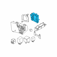 OEM 2001 Chrysler Concorde Module-EATX Diagram - R4896430AG