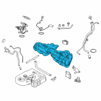 OEM 2015 BMW 535d Plastic Fuel Tank Diagram - 16-11-7-268-032