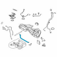 OEM 2016 BMW 535d Tension Strap Diagram - 16-19-7-305-088