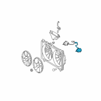 OEM 2014 Lexus IS350 Motor, Cooling Fan Diagram - 16363-74340