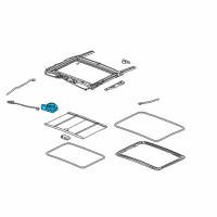 OEM Chevrolet Monte Carlo Motor Diagram - 89024708