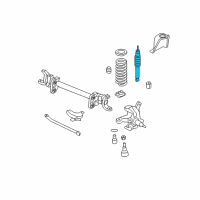 OEM 2005 Ford F-350 Super Duty Shock Diagram - AU2Z-18V124-AC