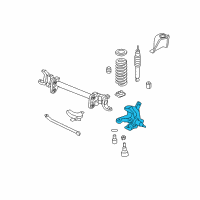 OEM 2006 Ford F-250 Super Duty Knuckle Diagram - 6C3Z-3105-B