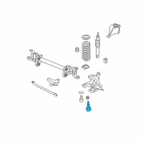 OEM 2008 Ford F-250 Super Duty Lower Ball Joint Diagram - 8C3Z-3050-D