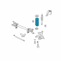 OEM 2007 Ford F-250 Super Duty Coil Spring Diagram - 4C3Z-5310-FA