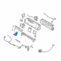 OEM 2011 Mercury Milan Bracket Diagram - AE5Z-14E049-A