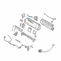 OEM Ford Fusion Ground Cable Diagram - AE5Z-14324-A
