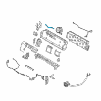 OEM Mercury Milan Ground Cable Diagram - AE5Z-14324-A