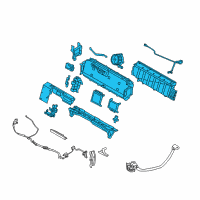 OEM Lincoln Battery Assembly Diagram - AE5Z-10B759-E