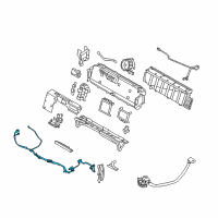 OEM Lincoln MKZ Positive Cable Diagram - BH6Z-14300-A
