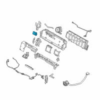 OEM Ford Fusion Disable Switch Diagram - AE5Z-10A757-A