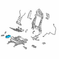 OEM 2017 Lexus GS F Computer & Switch Assembly Diagram - 84070-33160