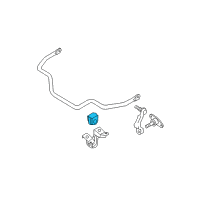 OEM 2004 Nissan 350Z Bush-Stabilizer Diagram - 54613-AL524