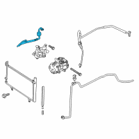 OEM 2015 Toyota Camry Discharge Hose Diagram - 88711-06440