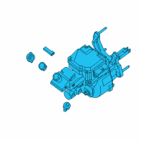 OEM 2014 Nissan Leaf Control Assembly-Brake Diagram - 46007-4NP3E