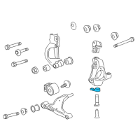 OEM 2015 Cadillac ELR Knuckle Bushing Diagram - 13230777