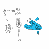 OEM Ford F-250 Lower Control Arm Diagram - 6L3Z-3079-E