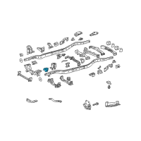 OEM 2018 Toyota 4Runner Mount Bracket Diagram - 51402-60110