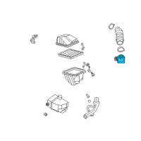 OEM 2001 Nissan Sentra Mass Air Flow Sensor Diagram - 22680-AD201